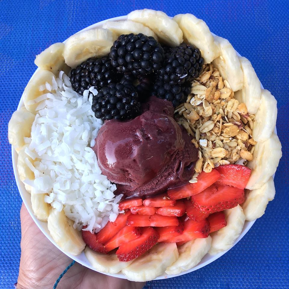 Big Acai Bowl - Combining Acai Sorbet