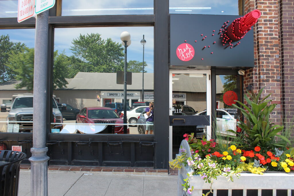 Storefront of Red Dot Advertising