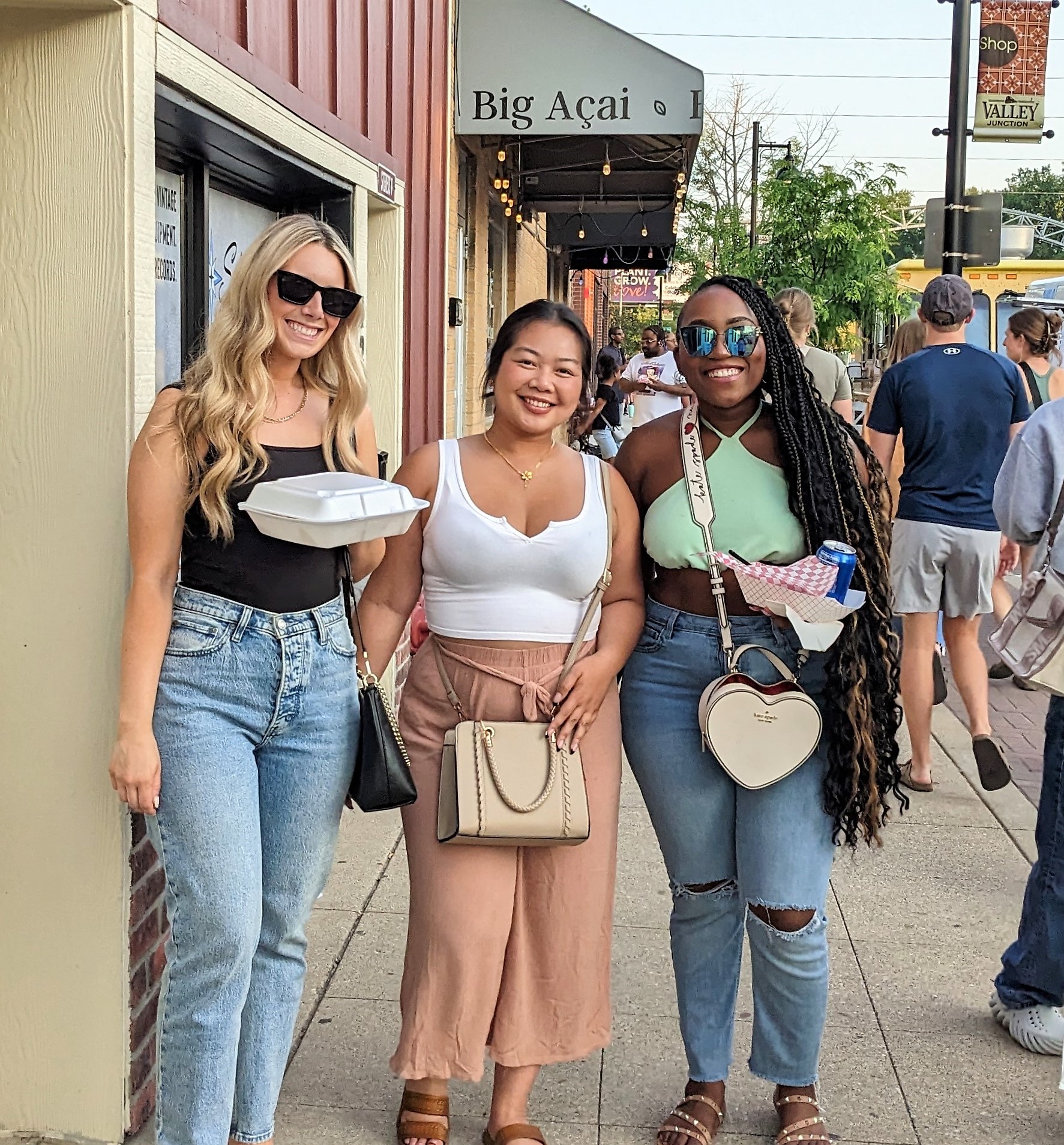 Valley Junction women outside